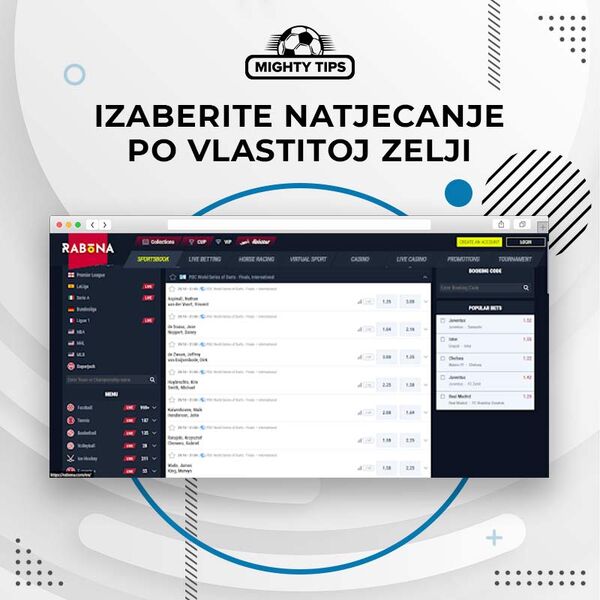 izaberite natjecanje
